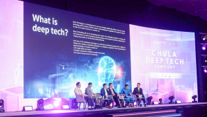 ผู้บริหาร มรท. ร่วมงาน Chula Deep Tech Demo Day 2023