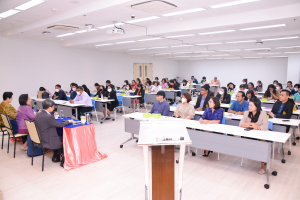 มรท. จัดโครงการขับเคลื่อนการเข้าสู่ตำแหน่งทางวิชาการของคณาจารย์