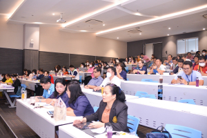 มรท. จัดโครงการขับเคลื่อนการเข้าสู่ตำแหน่งทางวิชาการของคณาจารย์
