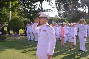 มรท. ร่วมพิธีถวายพวงมาลาสักการะเนื่องในวันคล้ายวันสวรรคต รัชกาลที่ 5
