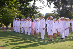 มรท. ร่วมพิธีถวายพวงมาลาสักการะเนื่องในวันคล้ายวันสวรรคต รัชกาลที่ 5