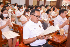 มรท. ร่วมพิธีเจริญพระพุทธมนต์เฉลิมพระเกียรติ พระบาทสมเด็จพระเจ้าอยู่หัว สมเด็จพระนางเจ้าสิริกิติ์ พระบรมราชินีนาถ พระบรมราชชนนีพันปีหลวง และสมเด็จพระนางเจ้าฯ พระบรมราชินี ประจำปี พ.ศ. 2566 ครั้งที่ 9