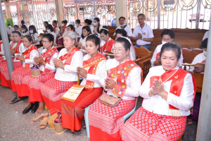 มรท. ร่วมพิธีเจริญพระพุทธมนต์เฉลิมพระเกียรติ พระบาทสมเด็จพระเจ้าอยู่หัว สมเด็จพระนางเจ้าสิริกิติ์ พระบรมราชินีนาถ พระบรมราชชนนีพันปีหลวง และสมเด็จพระนางเจ้าฯ พระบรมราชินี ประจำปี พ.ศ. 2566 ครั้งที่ 9