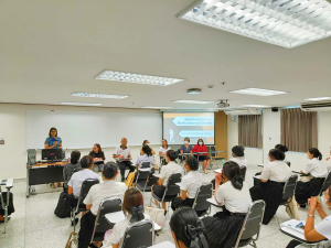สาขาวิชาภาษาอังกฤษ ศศ.บ. จัดปฐมนิเทศนักศึกษาฝึกประสบการณ์วิชาชีพ