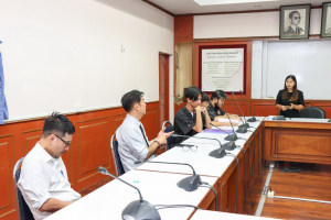 สาขาวิชาศิลปกรรม จัดปฐมนิเทศนักศึกษาฝึกประสบการณ์วิชาชีพ