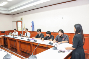 สาขาวิชาศิลปกรรม จัดปฐมนิเทศนักศึกษาฝึกประสบการณ์วิชาชีพ