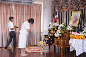 สำนักศิลปะและวัฒนธรรม ร่วมกับ มูลนิธิสถาบันพลังจิตตานุภาพ หลวงพ่อวิริยังค์ จัดอบรมหลักสูตร ชินนสาสมาธิ