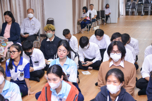 สำนักศิลปะและวัฒนธรรม ร่วมกับ มูลนิธิสถาบันพลังจิตตานุภาพ หลวงพ่อวิริยังค์ จัดอบรมหลักสูตร ชินนสาสมาธิ