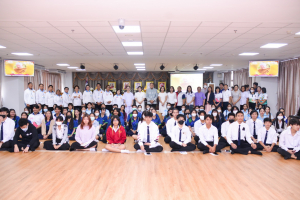 สำนักศิลปะและวัฒนธรรม ร่วมกับ มูลนิธิสถาบันพลังจิตตานุภาพ หลวงพ่อวิริยังค์ จัดอบรมหลักสูตร ชินนสาสมาธิ