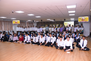 สำนักศิลปะและวัฒนธรรม ร่วมกับ มูลนิธิสถาบันพลังจิตตานุภาพ หลวงพ่อวิริยังค์ จัดอบรมหลักสูตร ชินนสาสมาธิ