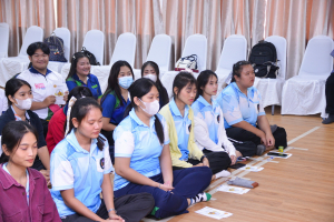 สำนักศิลปะและวัฒนธรรม ร่วมกับ มูลนิธิสถาบันพลังจิตตานุภาพ หลวงพ่อวิริยังค์ จัดอบรมหลักสูตร ชินนสาสมาธิ