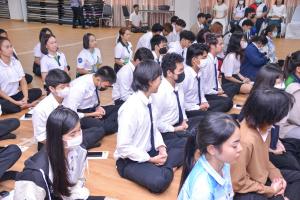 สำนักศิลปะและวัฒนธรรม ร่วมกับ มูลนิธิสถาบันพลังจิตตานุภาพ หลวงพ่อวิริยังค์ จัดอบรมหลักสูตร ชินนสาสมาธิ