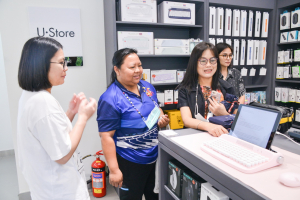 มรท. ร่วมแสดงความยินดีในโอกาสเปิดร้าน U.Store สาขามหาวิทยาลัยราชภัฏเทพสตรี