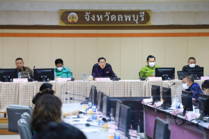 มรท. ร่วมการประชุม คกก.บริหารงานจังหวัดแบบบูรณาการ จ.ลพบุรี ครั้งที่ 7/66