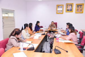 การประชุม คกก.ตรวจสอบประจำมหาวิทยาลัยราชภัฏเทพสตรี ครั้งที่ 11/66