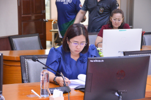การประชุมชี้แจงการจัดทำคำของบลงทุน ปีงบประมาณ พ.ศ. 2568 ครั้งที่ 1/66