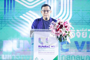 ผู้บริหาร มรท. ร่วมการประชุมอธิการบดีมหาวิทยาลัยราชภัฏ ครั้งที่ 5/2566 และร่วมงานราชภัฏวิจัย ครั้งที่ 7 ที่มหาวิทยาลัยราชภัฏสกลนคร