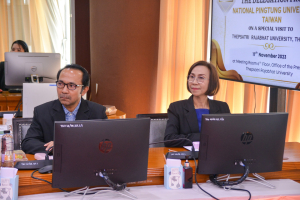 มรท. ให้การต้อนรับอธิการบดี National Pingtung University และคณะ ในโอกาสร่วมประชุมต่อยอด MOU กิจกรรมด้านวิชาการ การวิจัย และด้านศิลปวัฒนธรรม