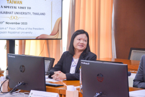 มรท. ให้การต้อนรับอธิการบดี National Pingtung University และคณะ ในโอกาสร่วมประชุมต่อยอด MOU กิจกรรมด้านวิชาการ การวิจัย และด้านศิลปวัฒนธรรม