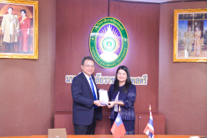 มรท. ให้การต้อนรับอธิการบดี National Pingtung University และคณะ ในโอกาสร่วมประชุมต่อยอด MOU กิจกรรมด้านวิชาการ การวิจัย และด้านศิลปวัฒนธรรม