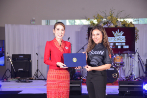 ครุศาสตร์ มหาวิทยาลัยราชภัฏเทพสตรี จัดใหญ่ส่งเสริมความเป็นไทยในสถานศึกษา การประกวดอิหล่าคำแพง EDUCATION Ambassador TRU 2023
