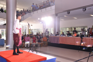 ครุศาสตร์ มหาวิทยาลัยราชภัฏเทพสตรี จัดใหญ่ส่งเสริมความเป็นไทยในสถานศึกษา การประกวดอิหล่าคำแพง EDUCATION Ambassador TRU 2023