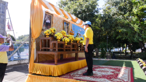 มรท. ร่วมกิจกรรมจิตอาสาพัฒนาเนื่องในวันคล้ายวันสวรรคตรัชกาลที่ 6