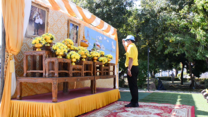 มรท. ร่วมกิจกรรมจิตอาสาพัฒนาเนื่องในวันคล้ายวันสวรรคตรัชกาลที่ 6