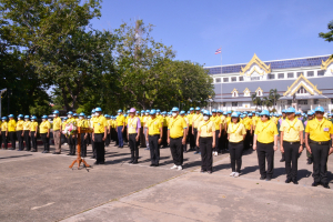 มรท. ร่วมกิจกรรมจิตอาสาพัฒนาเนื่องในวันคล้ายวันสวรรคตรัชกาลที่ 6