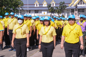 มรท. ร่วมกิจกรรมจิตอาสาพัฒนาเนื่องในวันคล้ายวันสวรรคตรัชกาลที่ 6