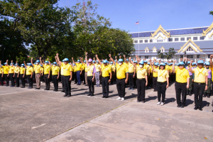 มรท. ร่วมกิจกรรมจิตอาสาพัฒนาเนื่องในวันคล้ายวันสวรรคตรัชกาลที่ 6