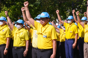 มรท. ร่วมกิจกรรมจิตอาสาพัฒนาเนื่องในวันคล้ายวันสวรรคตรัชกาลที่ 6
