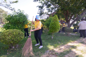 มรท. ร่วมกิจกรรมจิตอาสาพัฒนาเนื่องในวันคล้ายวันสวรรคตรัชกาลที่ 6