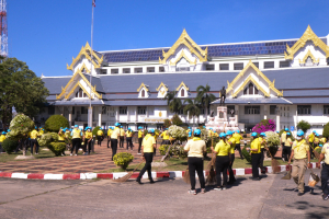 มรท. ร่วมกิจกรรมจิตอาสาพัฒนาเนื่องในวันคล้ายวันสวรรคตรัชกาลที่ 6