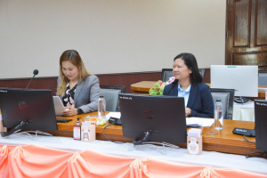 การประชุมนำเสนอผลการฝึกประสบการณ์การสอนของนักศึกษาโครงการแลกเปลี่ยน TRU - UNS Teacher Students Exchange 2023 จาก Sebelas Maret University (UNS) ประเทศอินโดนีเซีย