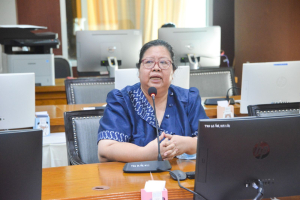 การประชุมนำเสนอผลการฝึกประสบการณ์การสอนของนักศึกษาโครงการแลกเปลี่ยน TRU - UNS Teacher Students Exchange 2023 จาก Sebelas Maret University (UNS) ประเทศอินโดนีเซีย