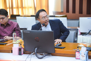 การประชุมนำเสนอผลการฝึกประสบการณ์การสอนของนักศึกษาโครงการแลกเปลี่ยน TRU - UNS Teacher Students Exchange 2023 จาก Sebelas Maret University (UNS) ประเทศอินโดนีเซีย