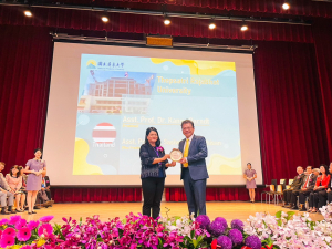 อธิการบดี มรท. ร่วมงานวันสถาปนา National Pingtung University ประเทศไต้หวัน