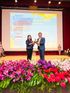 อธิการบดี มรท. ร่วมงานวันสถาปนา National Pingtung University ประเทศไต้หวัน