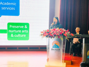 อธิการบดี มรท. ร่วมงานวันสถาปนา National Pingtung University ประเทศไต้หวัน