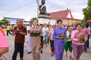 มรท. ร่วมงานประเพณีบุญผ้าป่าข้าวเม่าทอด