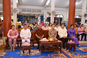 มรท. ร่วมงานประเพณีบุญผ้าป่าข้าวเม่าทอด