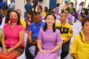 มรท. ร่วมงานประเพณีบุญผ้าป่าข้าวเม่าทอด