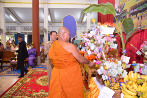 มรท. ร่วมงานประเพณีบุญผ้าป่าข้าวเม่าทอด