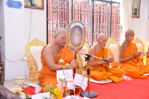 มรท. ร่วมงานประเพณีบุญผ้าป่าข้าวเม่าทอด