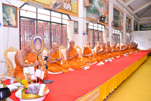 มรท. ร่วมงานประเพณีบุญผ้าป่าข้าวเม่าทอด