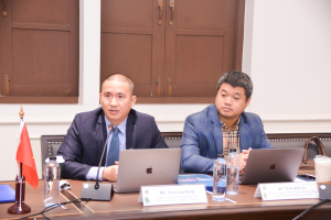 มรท. ให้การต้อนรับผู้บริหาร Thai Nguyen University ประเทศเวียดนาม ในโอกาสร่วมประชุมต่อยอด MOU กิจกรรมด้านวิชาการ การวิจัย และด้านศิลปวัฒนธรรม