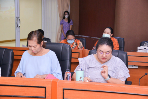 การประชุมเตรียมความพร้อมเพื่อชี้แจงงบประมาณรายจ่าย ประจำปีงบประมาณ พ.ศ. 2567