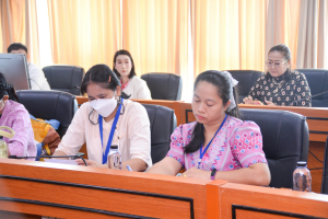 การประชุมเตรียมความพร้อมเพื่อชี้แจงงบประมาณรายจ่าย ประจำปีงบประมาณ พ.ศ. 2567