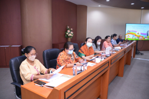 การประชุมเตรียมความพร้อมเพื่อชี้แจงงบประมาณรายจ่าย ประจำปีงบประมาณ พ.ศ. 2567